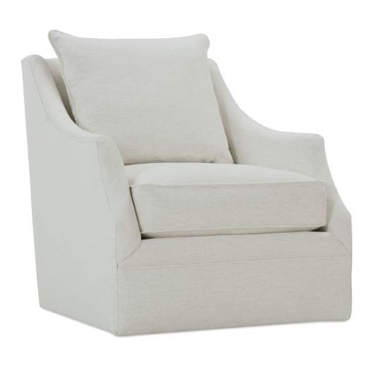 Picture of Quick Ship Kara Swivel Chair in Nomad Snow